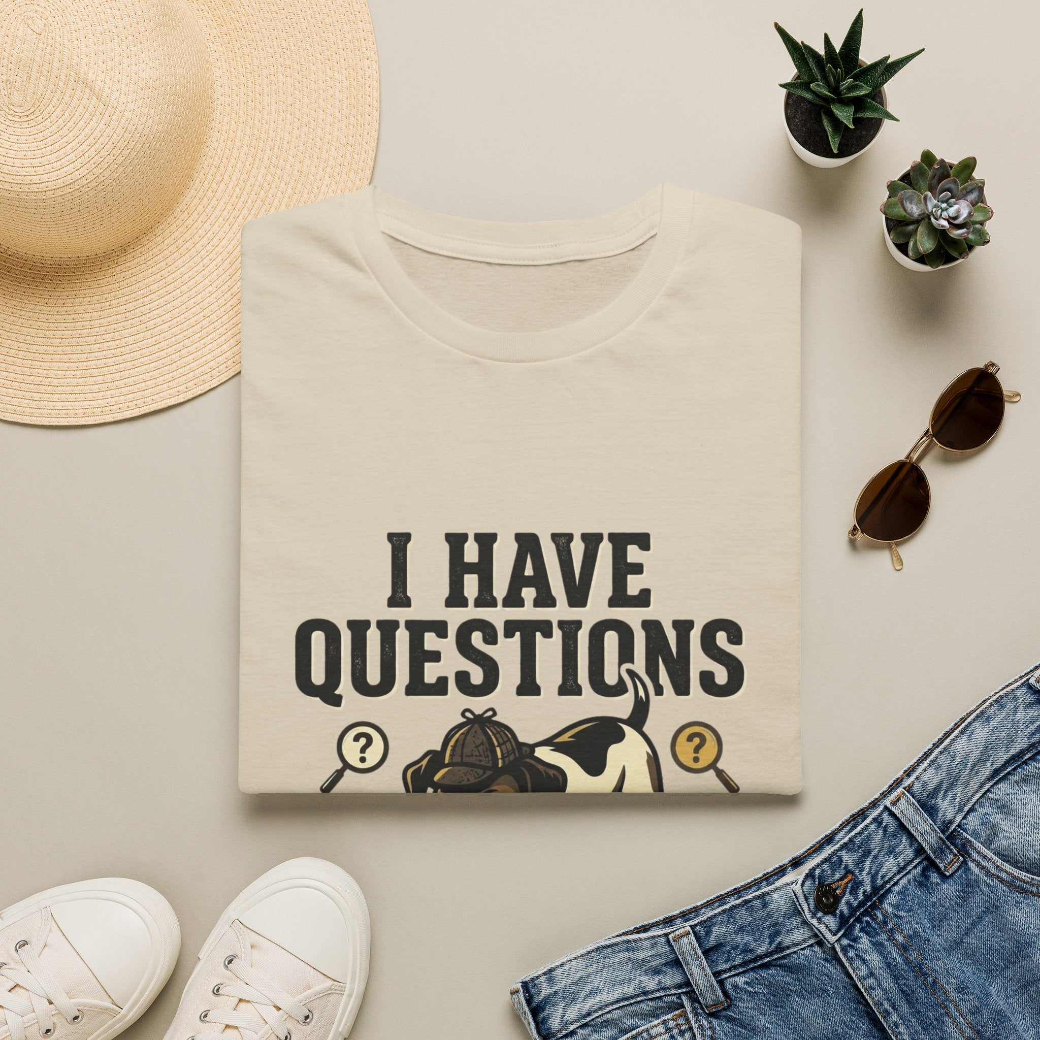 'i Have Questions' Graphic T-Shirt