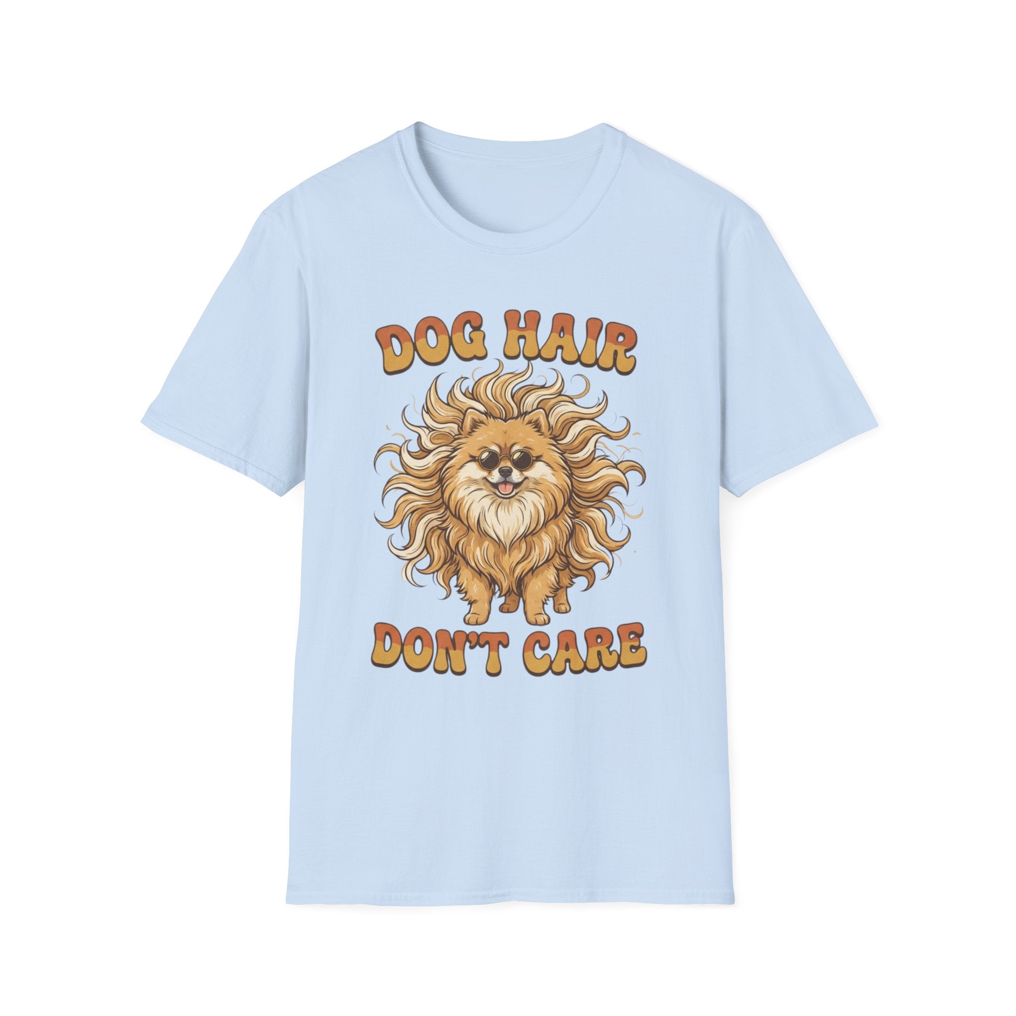 'Dog Hair Dont Care' Graphic T-Shirt