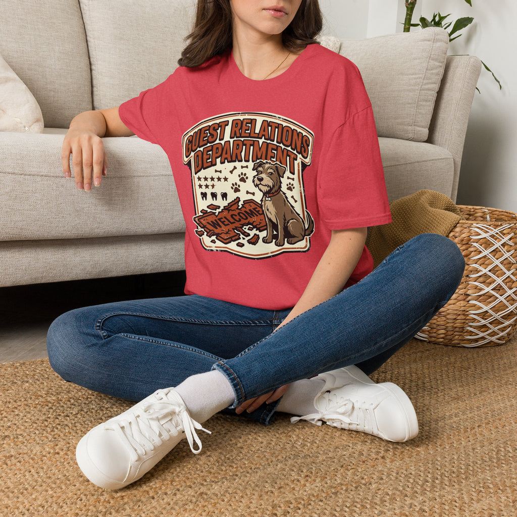 'Guest Relations Department' Graphic T-Shirt