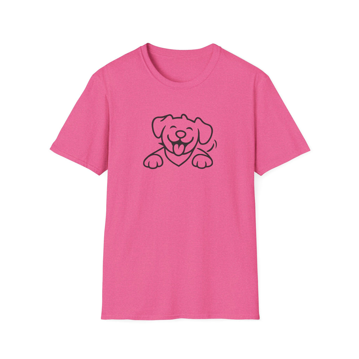 Happy Cartoon Dog T-Shirt