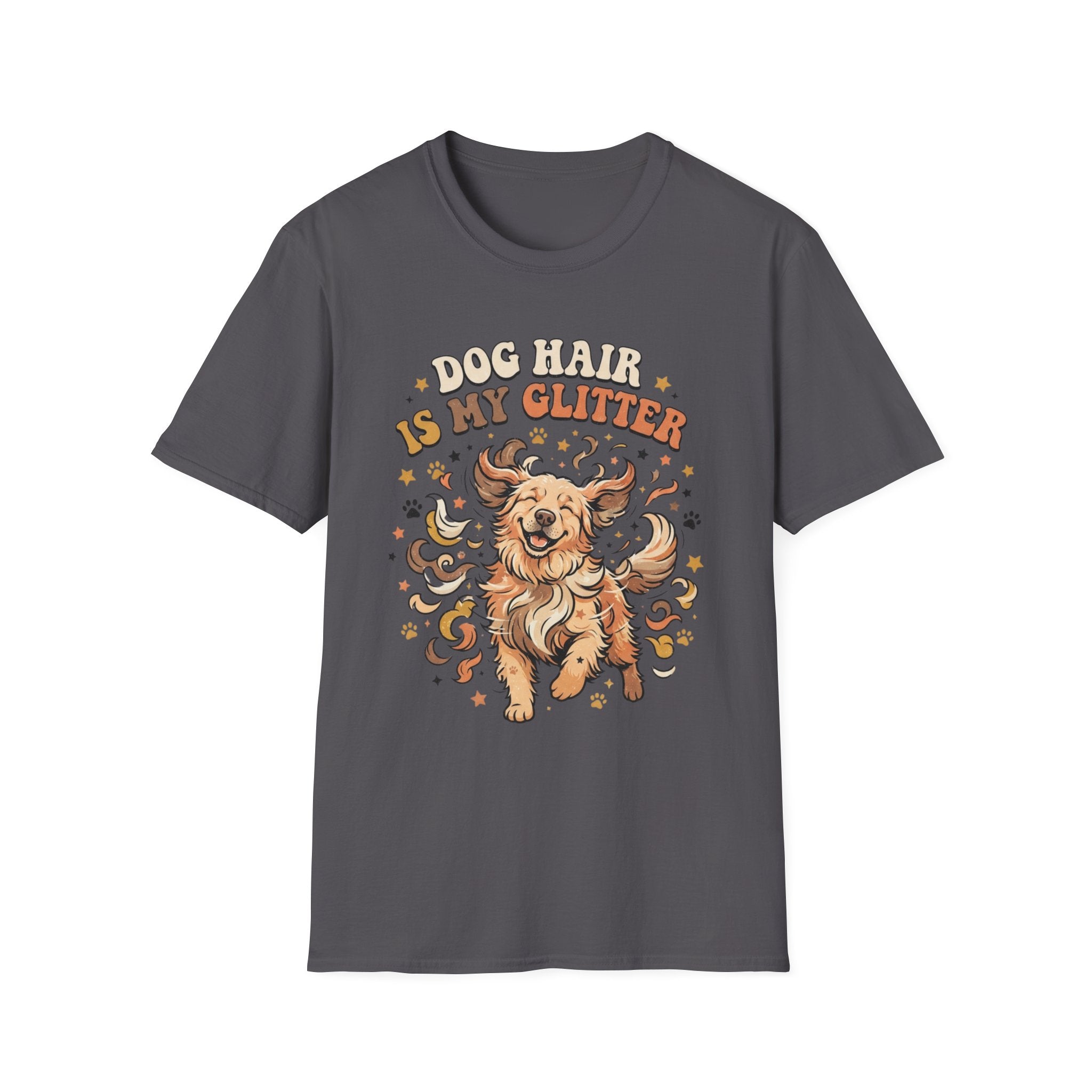 'Dog Hair Is My Glitter' Graphic T-shirts