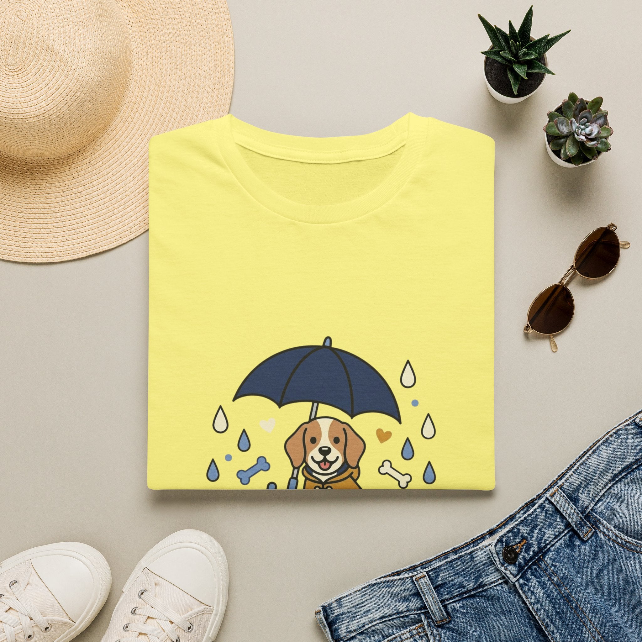 'Sunshine Follow My Dog' Graphic T-Shirt