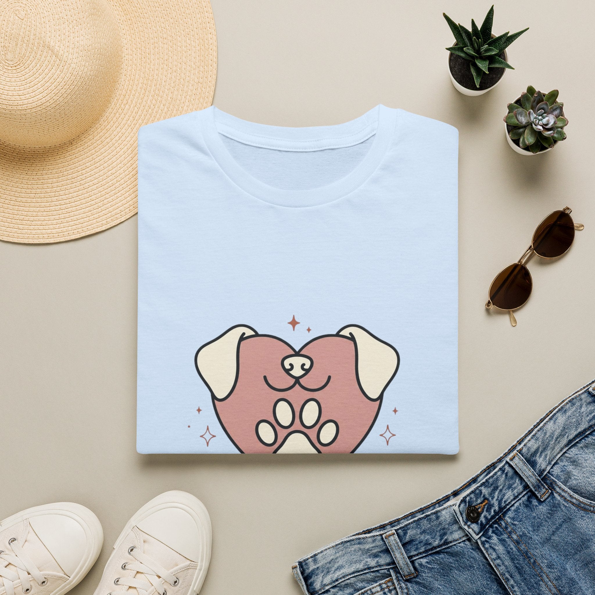 'Home Is Where The Dog Is' Graphic T-Shirt