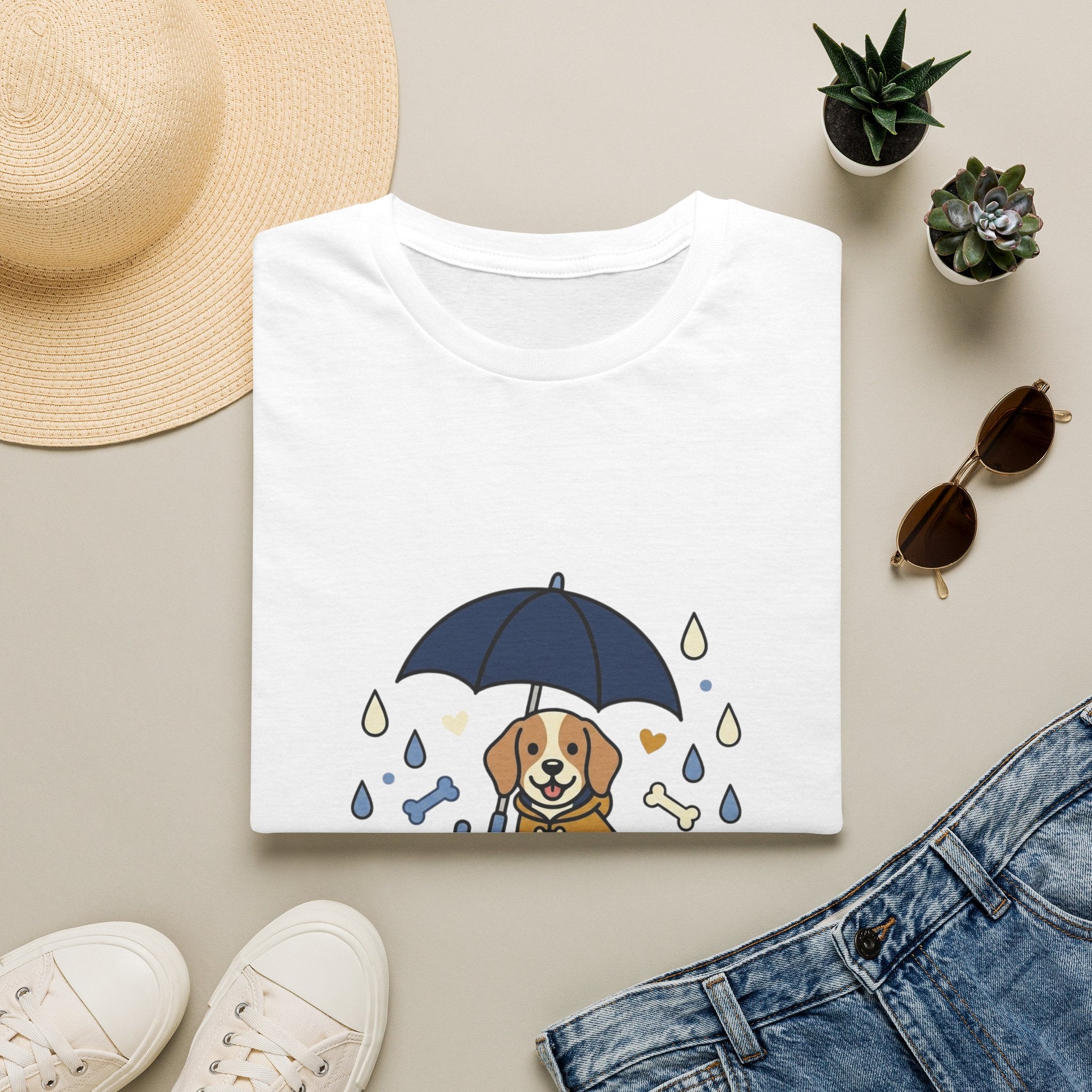 'Sunshine Follow My Dog' Graphic T-Shirt