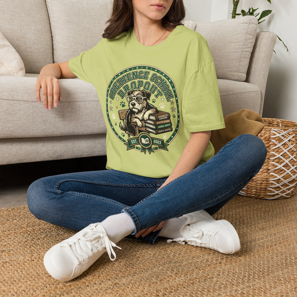 'Obedience School Droupout' Graphic T-Shirt