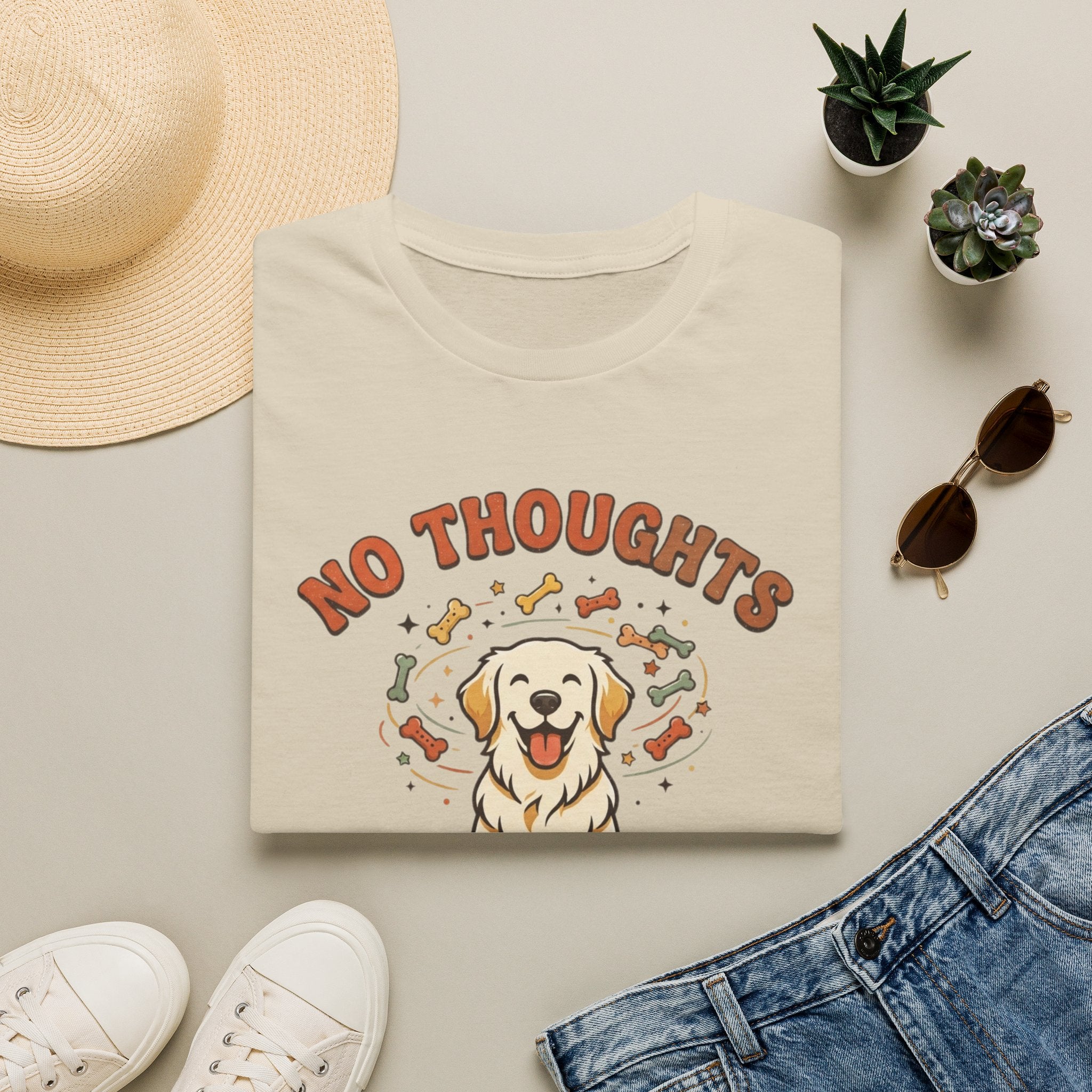 'No Thought Just Treat' Graphic T-Shirt