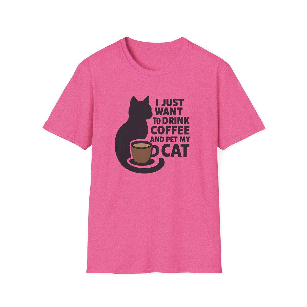 Cat and Coffee T-Shirt