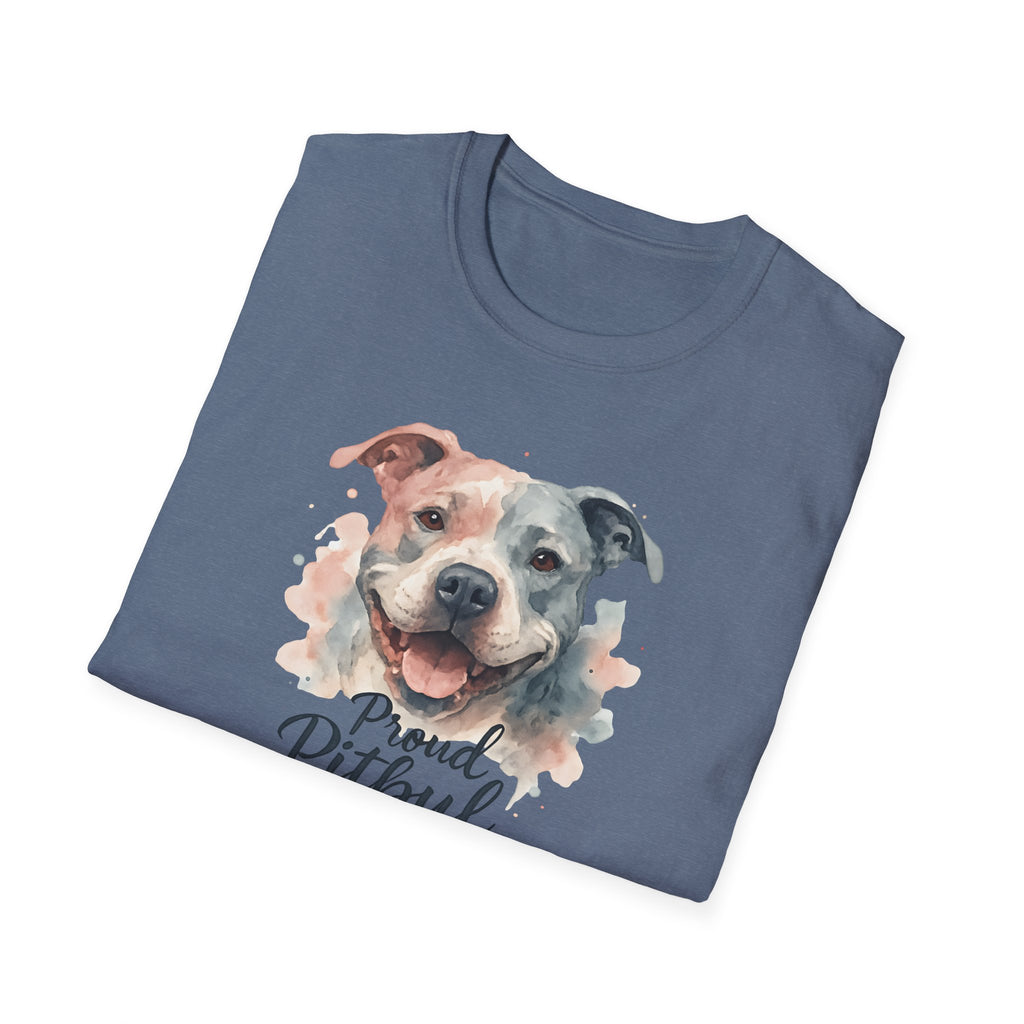 Proud Pitbull Mom T-Shirt
