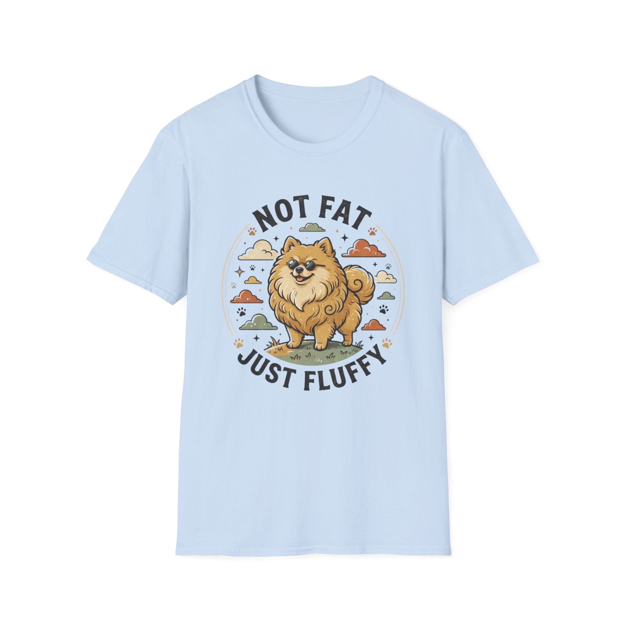 'Not Fat Just Fluffy' Graphic T-Shirt
