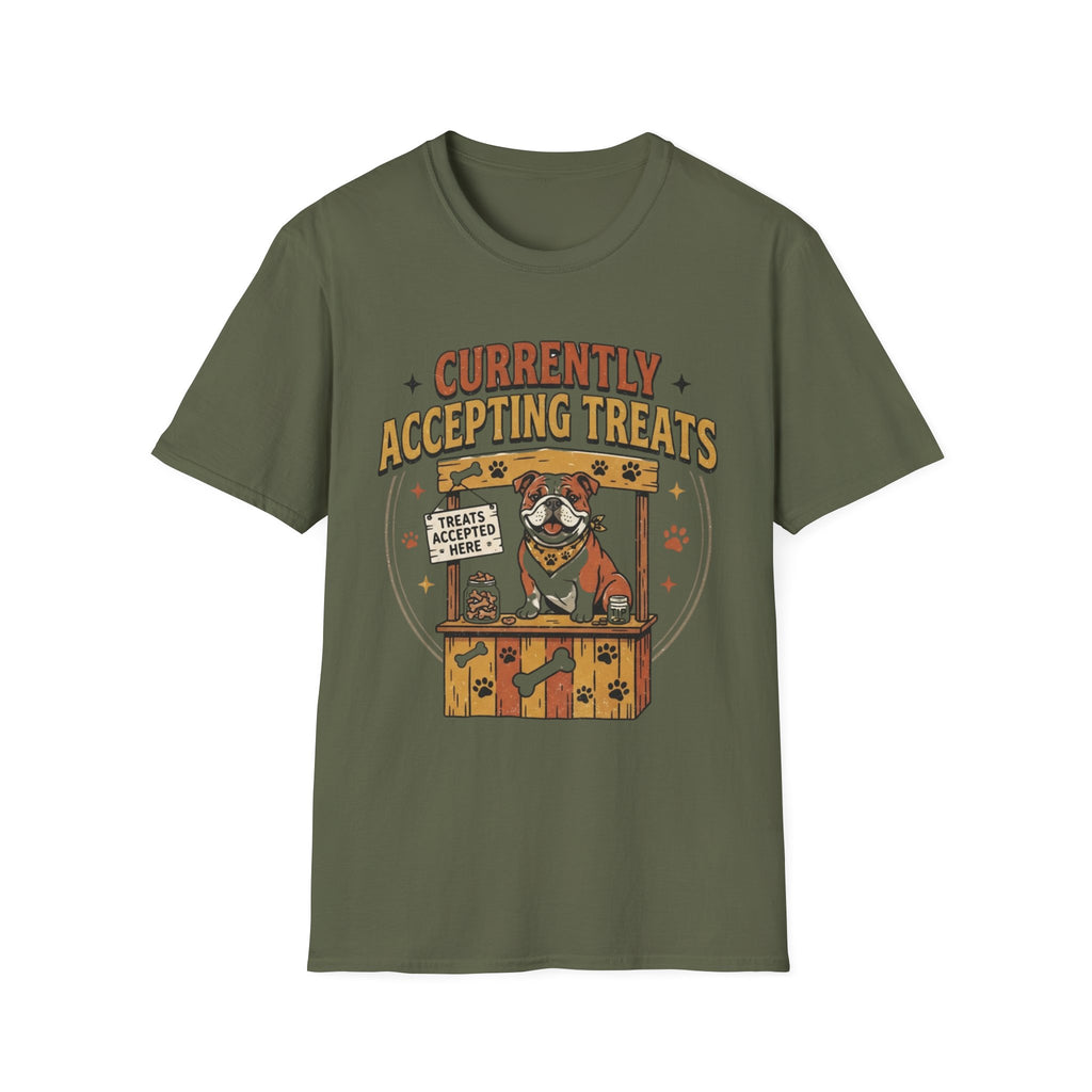 'Currently Accepting Treats' Graphic T-shirts