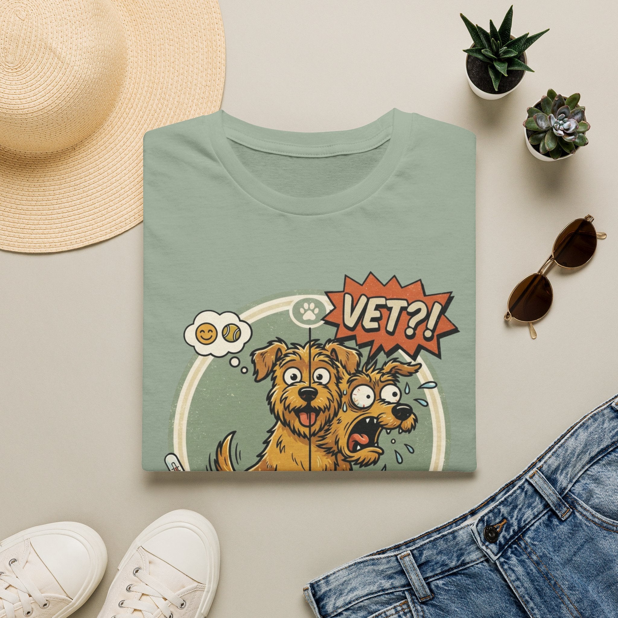 'My Face When You Say Vet' Graphic T-Shirt