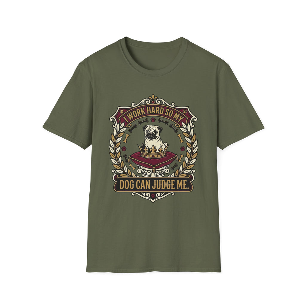 'Dog Can Judge Me' Graphic T-Shirt