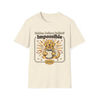 'Golden Before Coffee? Impossible' Graphic T-Shirt