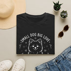 'Small Dog Big Love' Graphic T-Shirt