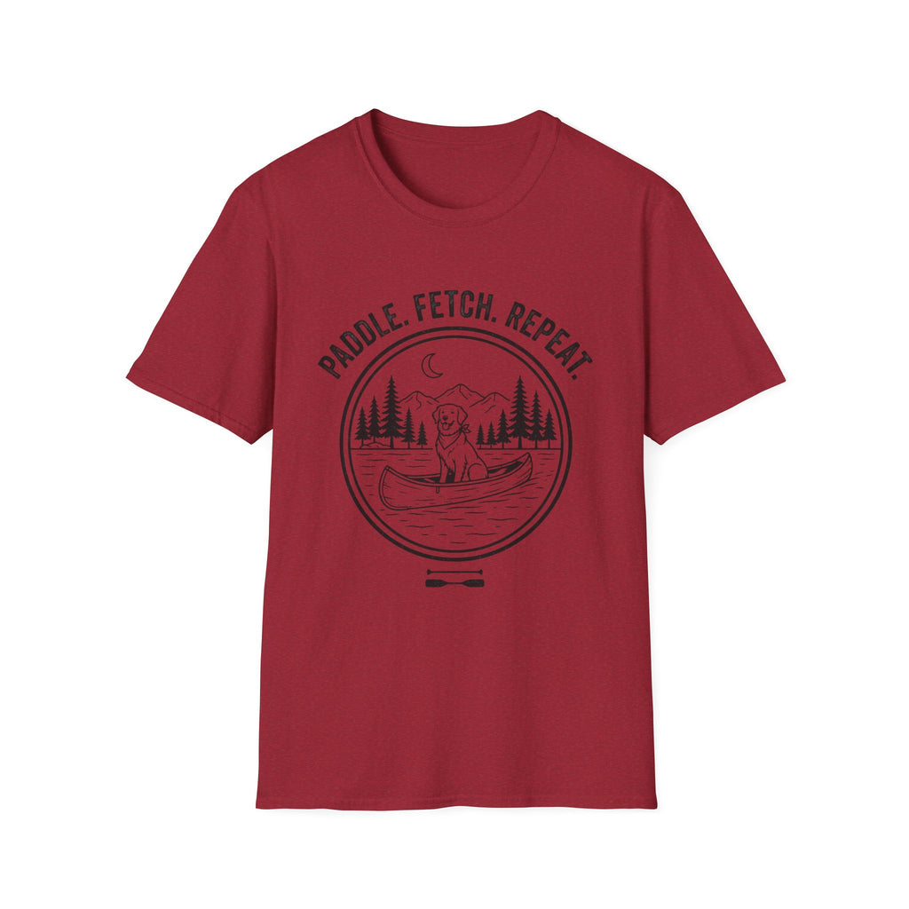 'Paddle,Fetch,Repeat' Graphic T-Shirt