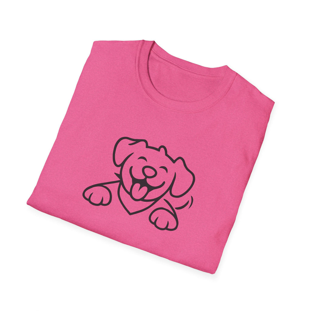 Happy Cartoon Dog T-Shirt