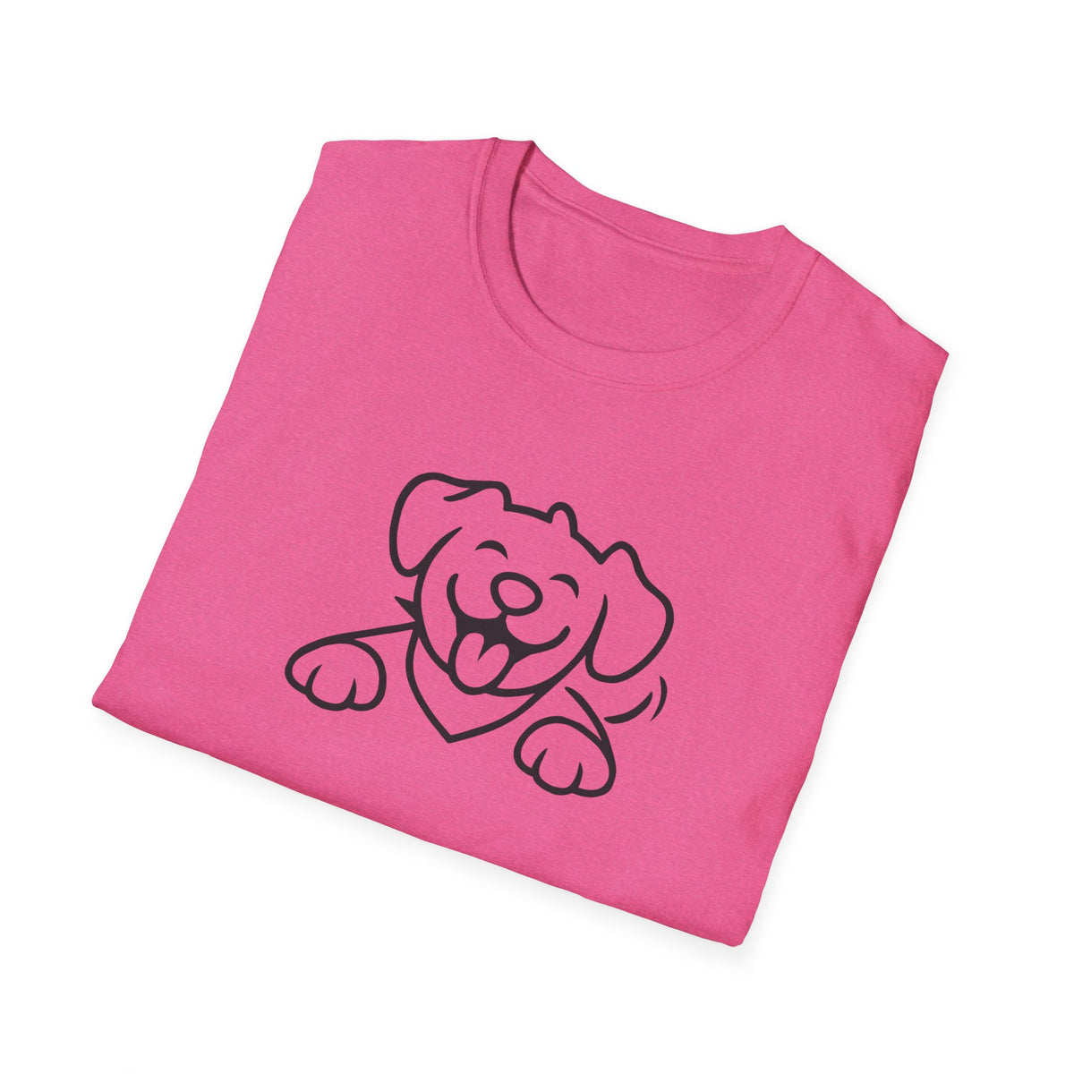 Happy Cartoon Dog T-Shirt