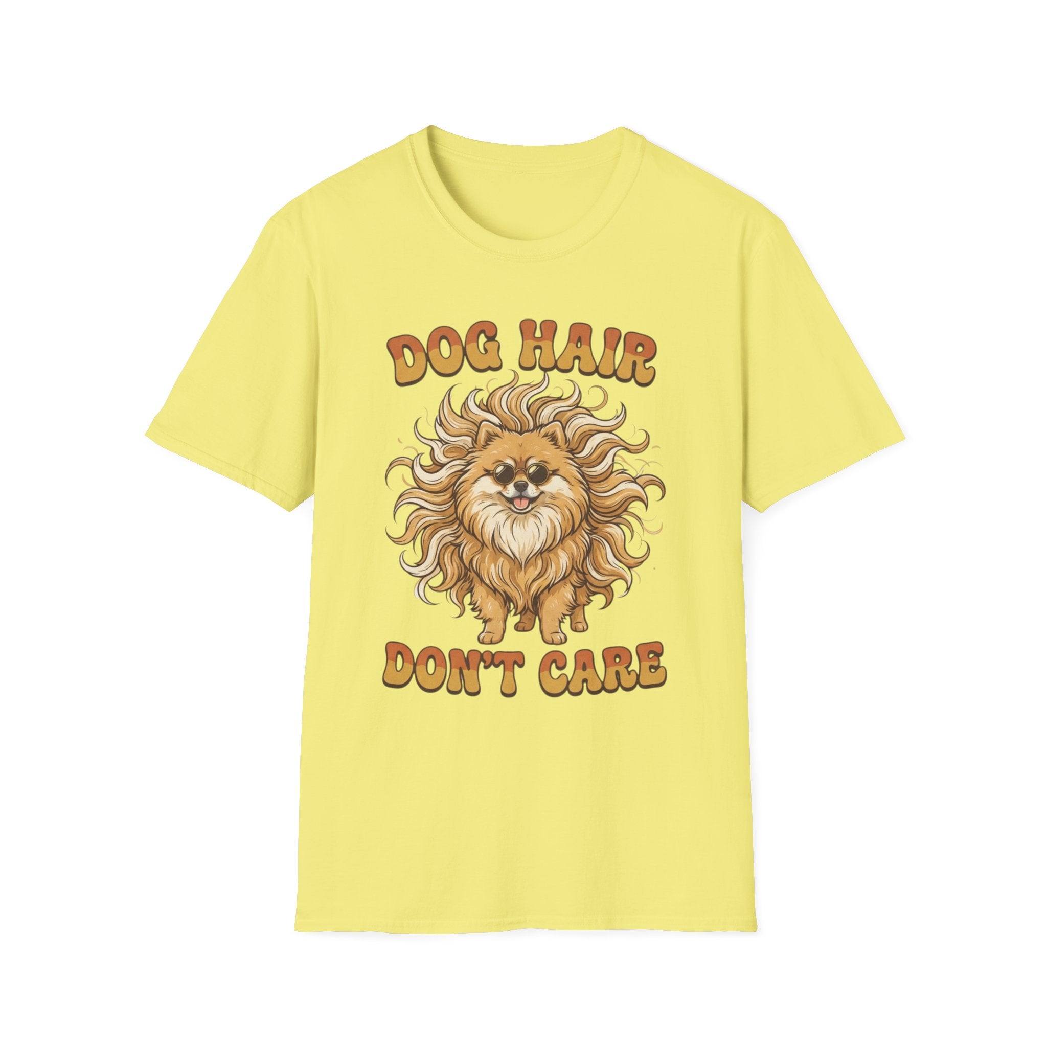 'Dog Hair Dont Care' Graphic T-Shirt