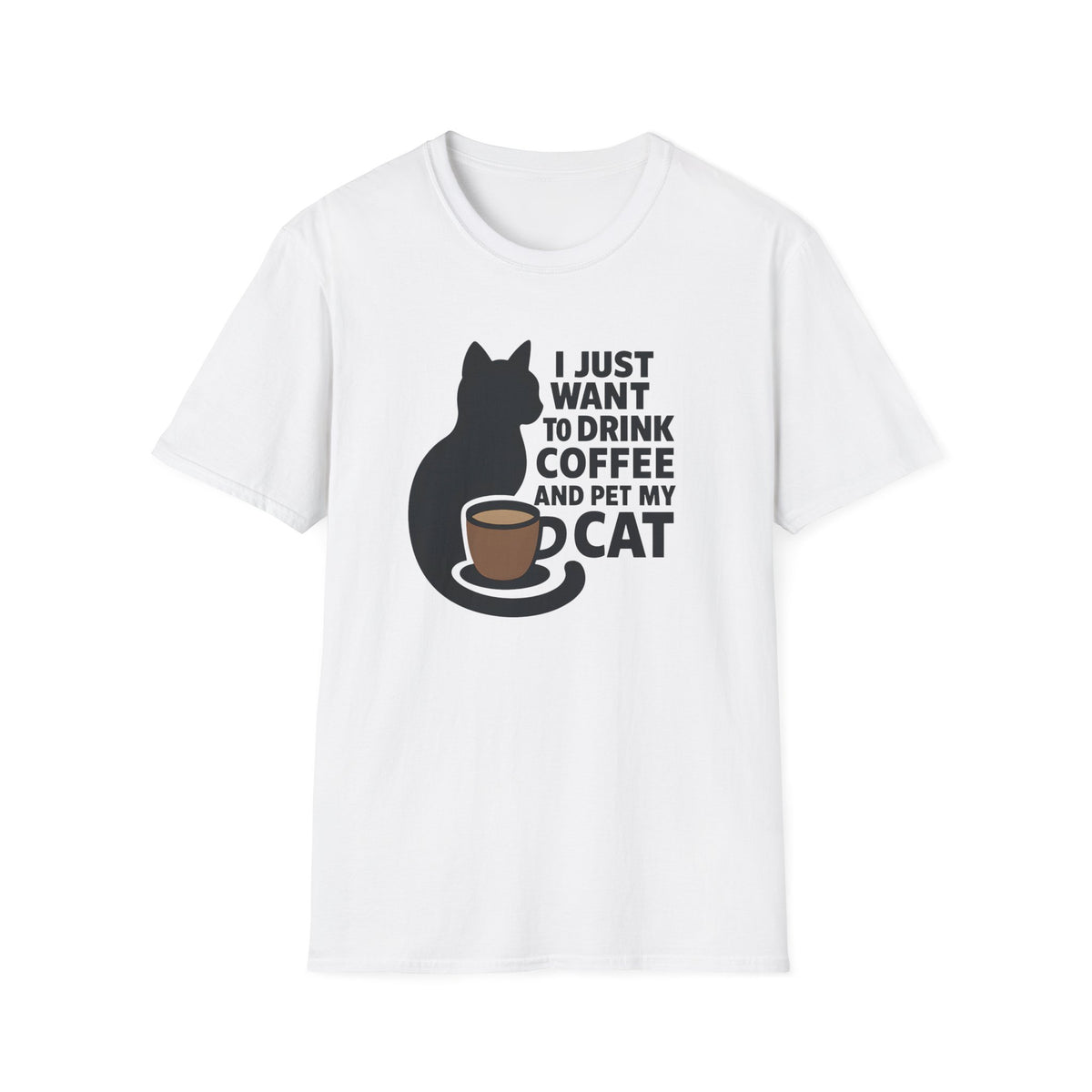 Cat and Coffee T-Shirt