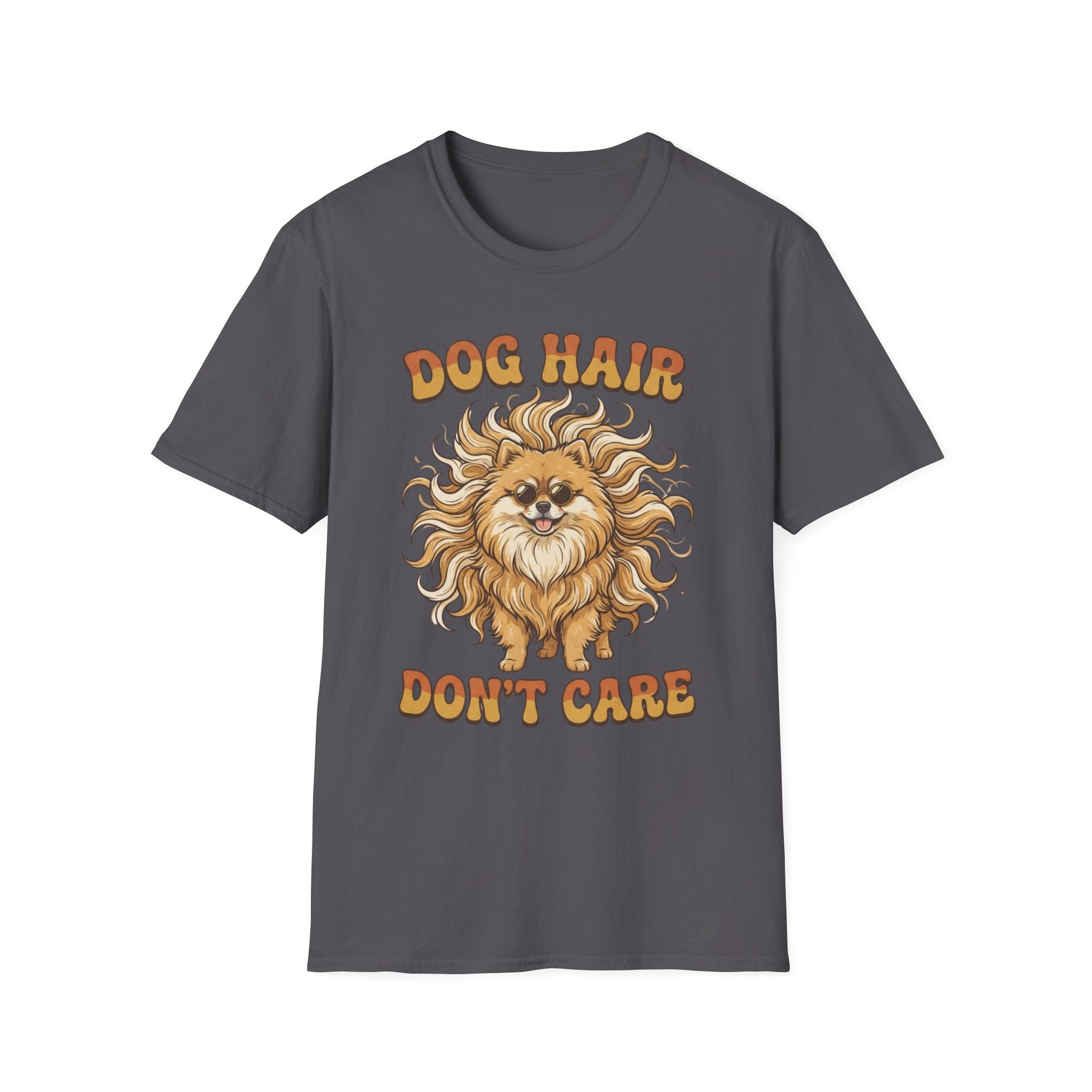 'Dog Hair Dont Care' Graphic T-Shirt