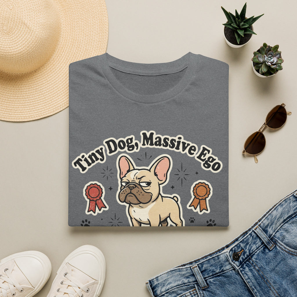 'Tiny Dog Massive Ego' Graphic T-Shirt