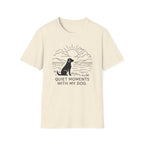'Quiet Moments With My Dog' Graphic T-Shirt