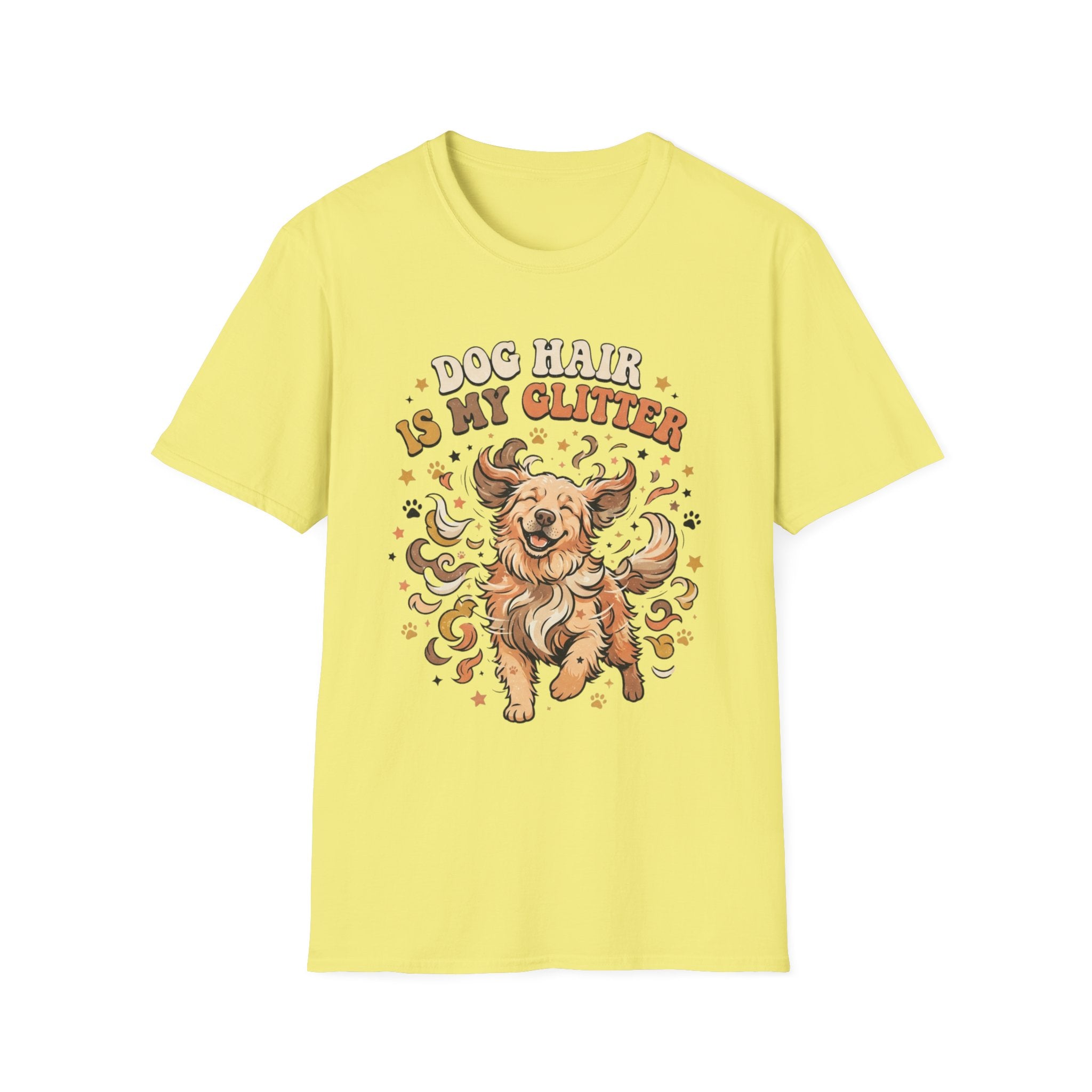 'Dog Hair Is My Glitter' Graphic T-shirts