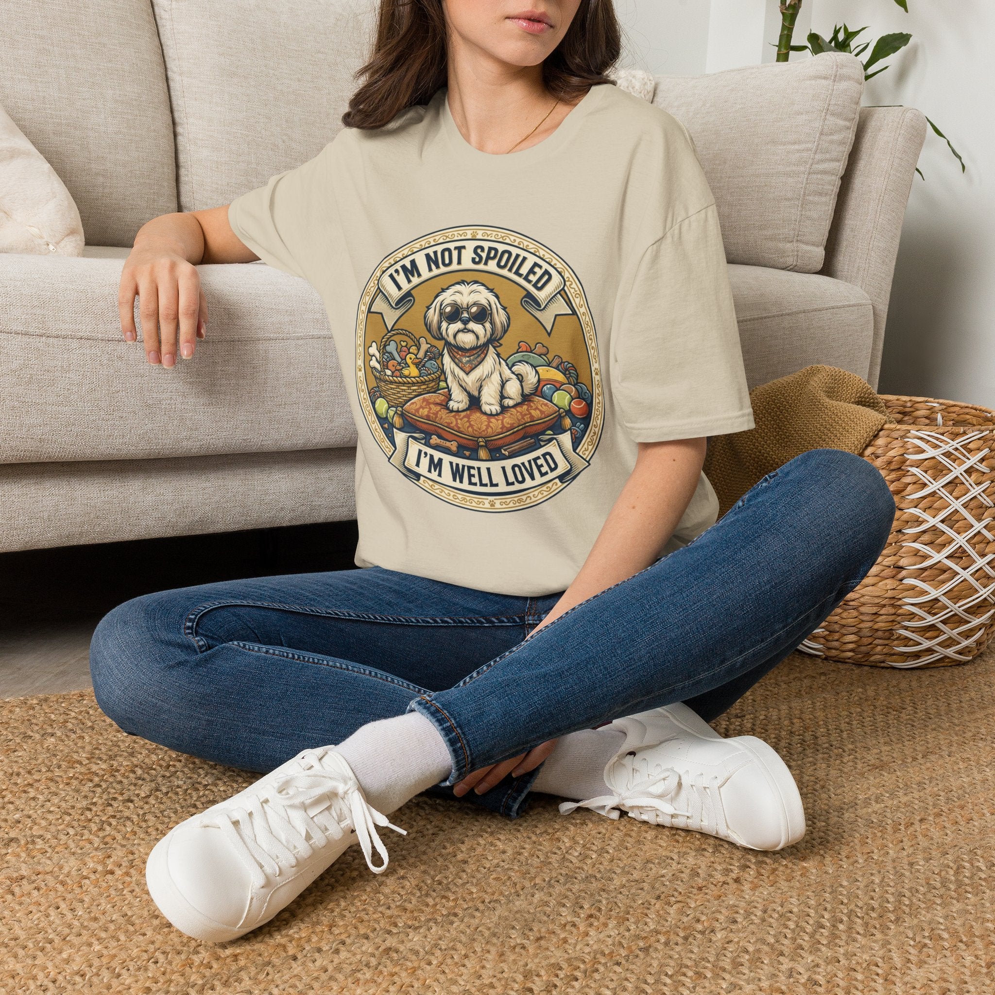 'I'M Not Spoiled I'M Well Loved' Graphic T-Shirt