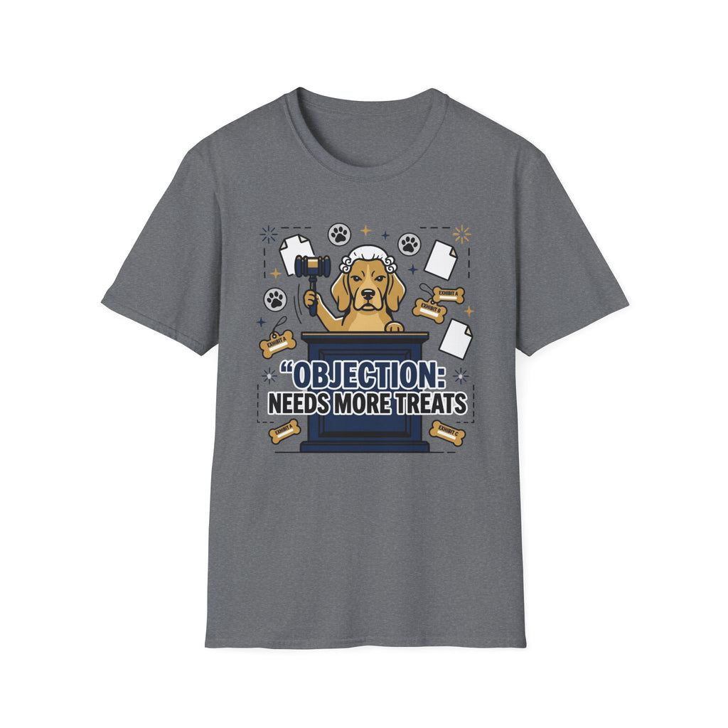 'Objection: Needs More Treats' Graphic T-Shirt