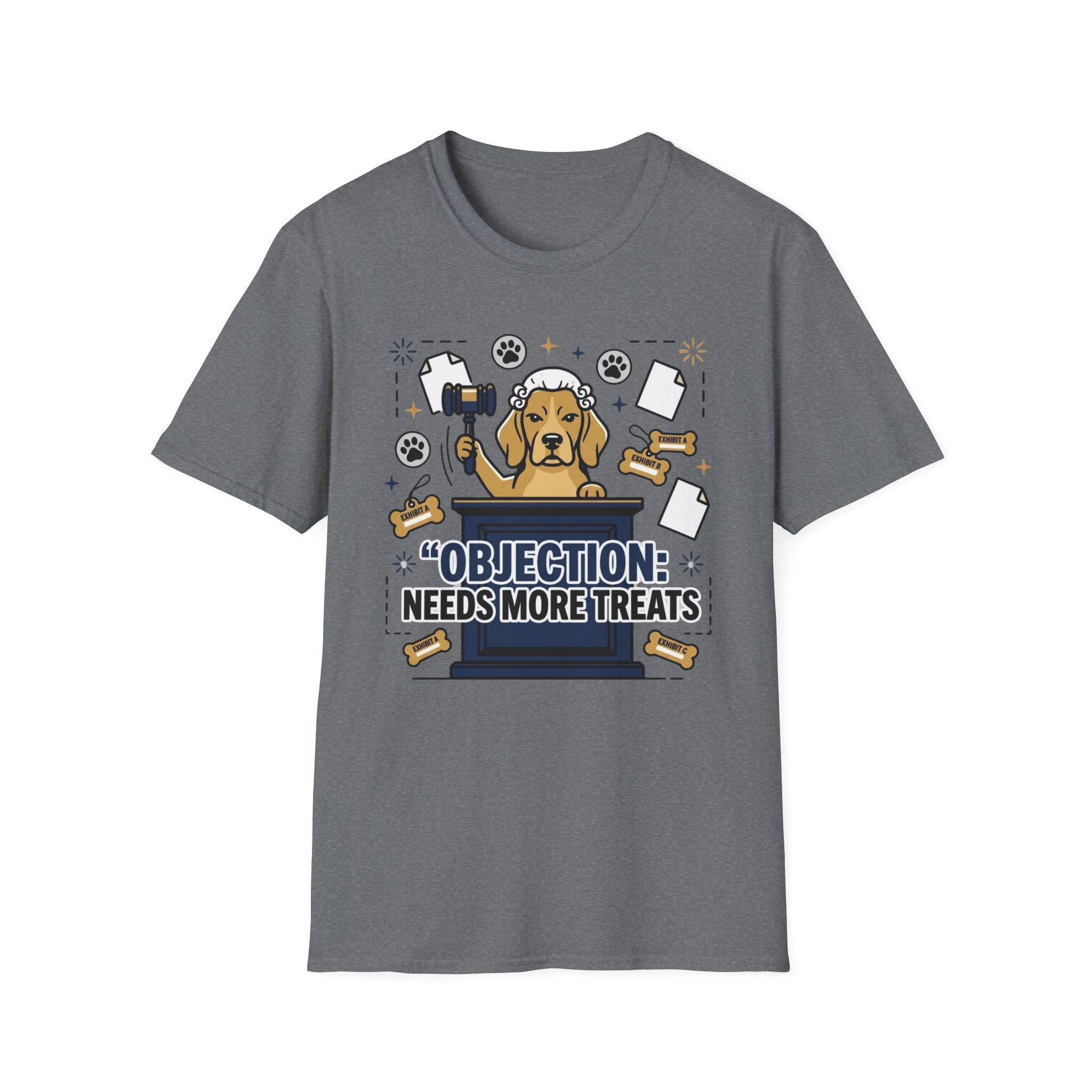 'Objection: Needs More Treats' Graphic T-Shirt