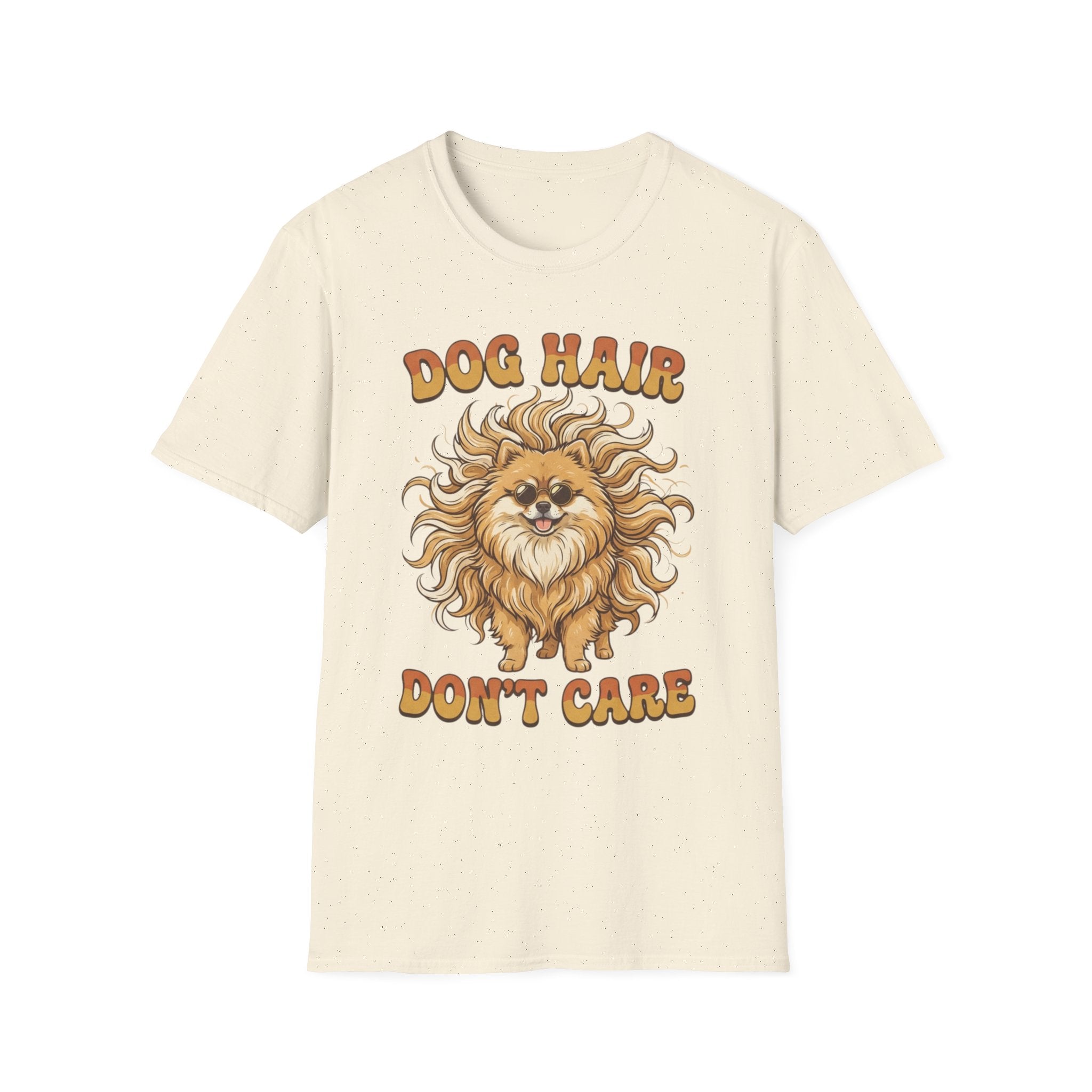 'Dog Hair Dont Care' Graphic T-Shirt