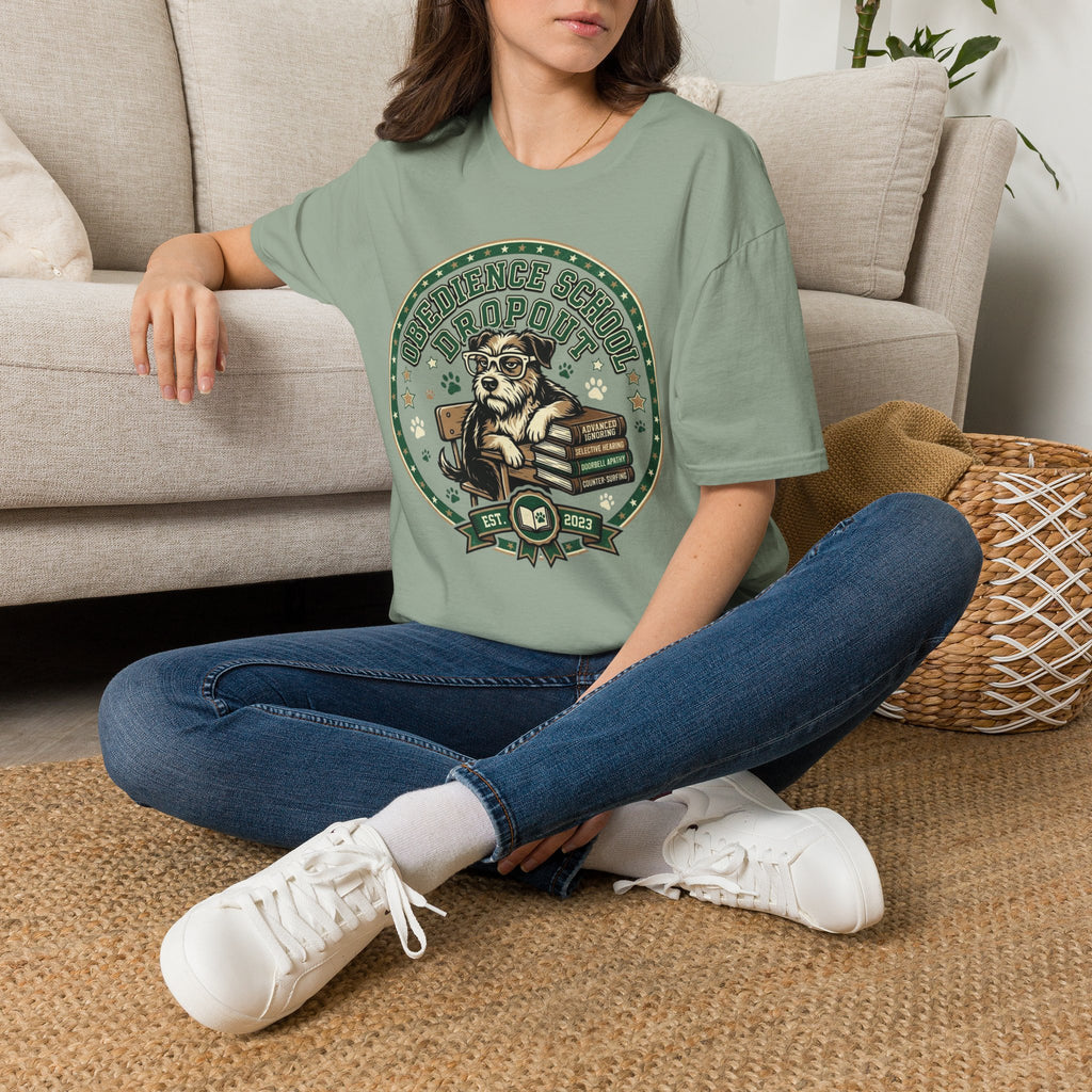 'Obedience School Droupout' Graphic T-Shirt