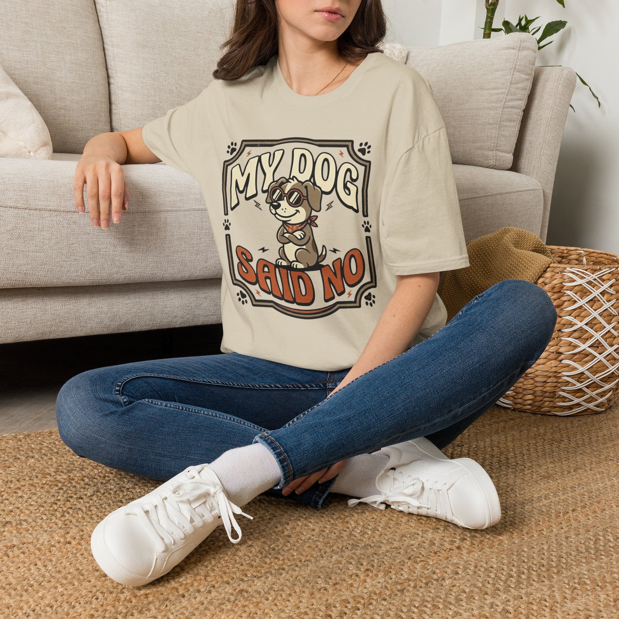 'My Dog Said No' Graphic T-Shirt