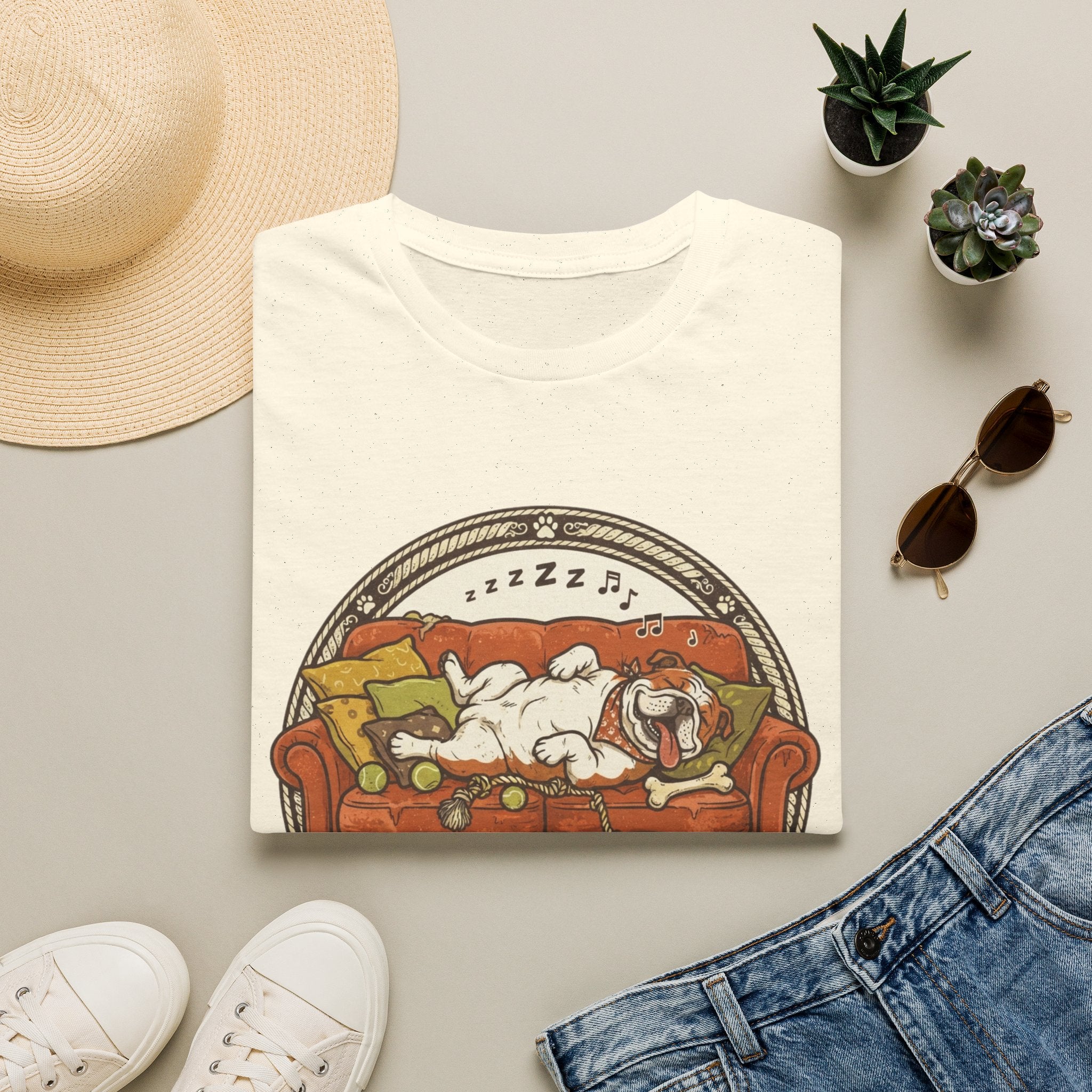 'Certified Couch Potato' Graphic T-Shirt