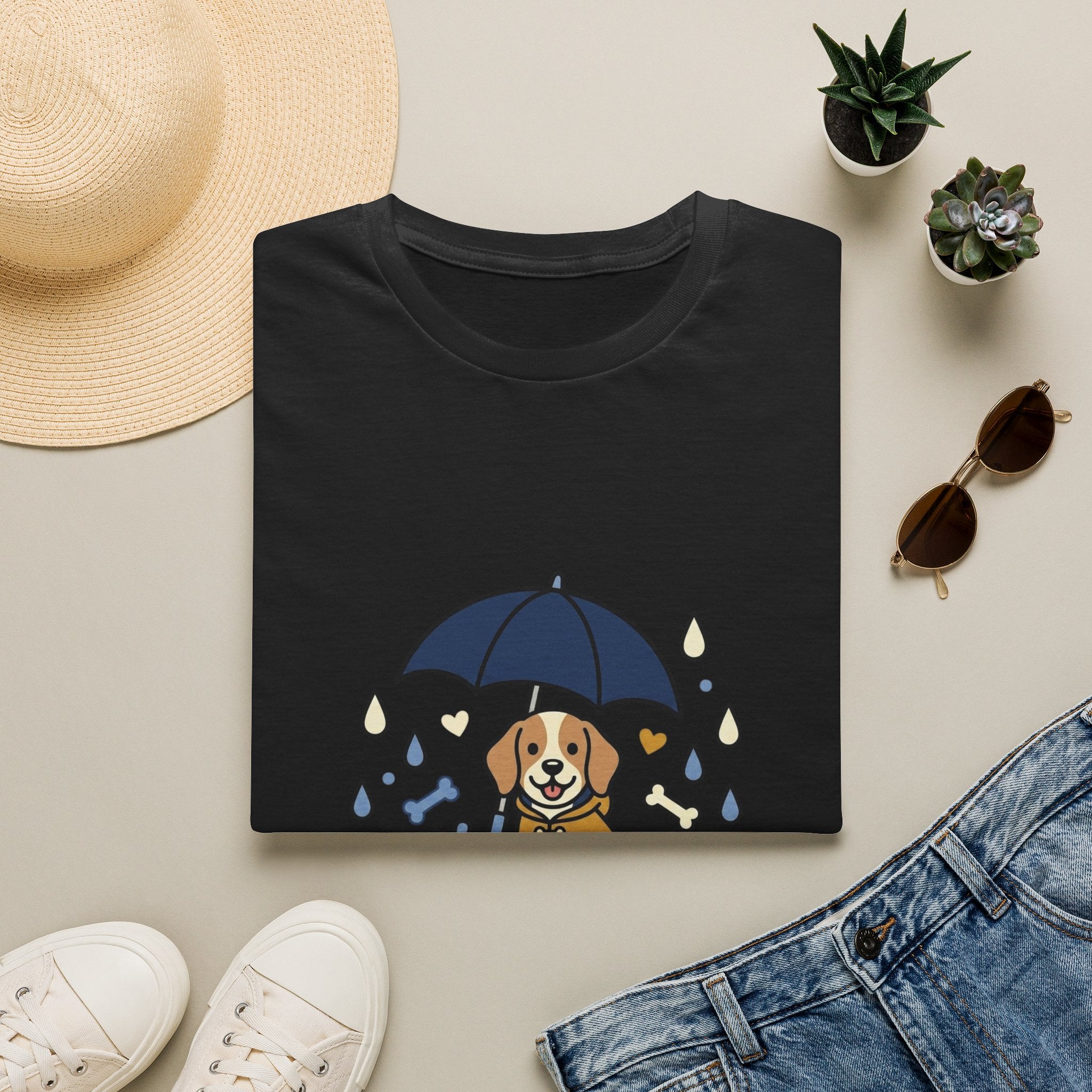 'Sunshine Follow My Dog' Graphic T-Shirt