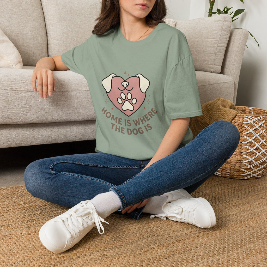 'Home Is Where The Dog Is' Graphic T-Shirt