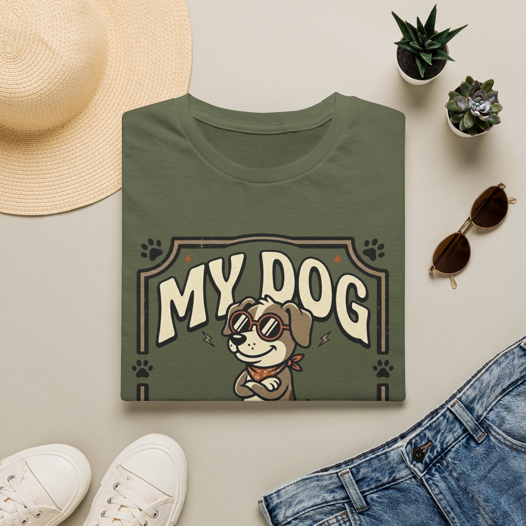 'My Dog Said No' Graphic T-Shirt