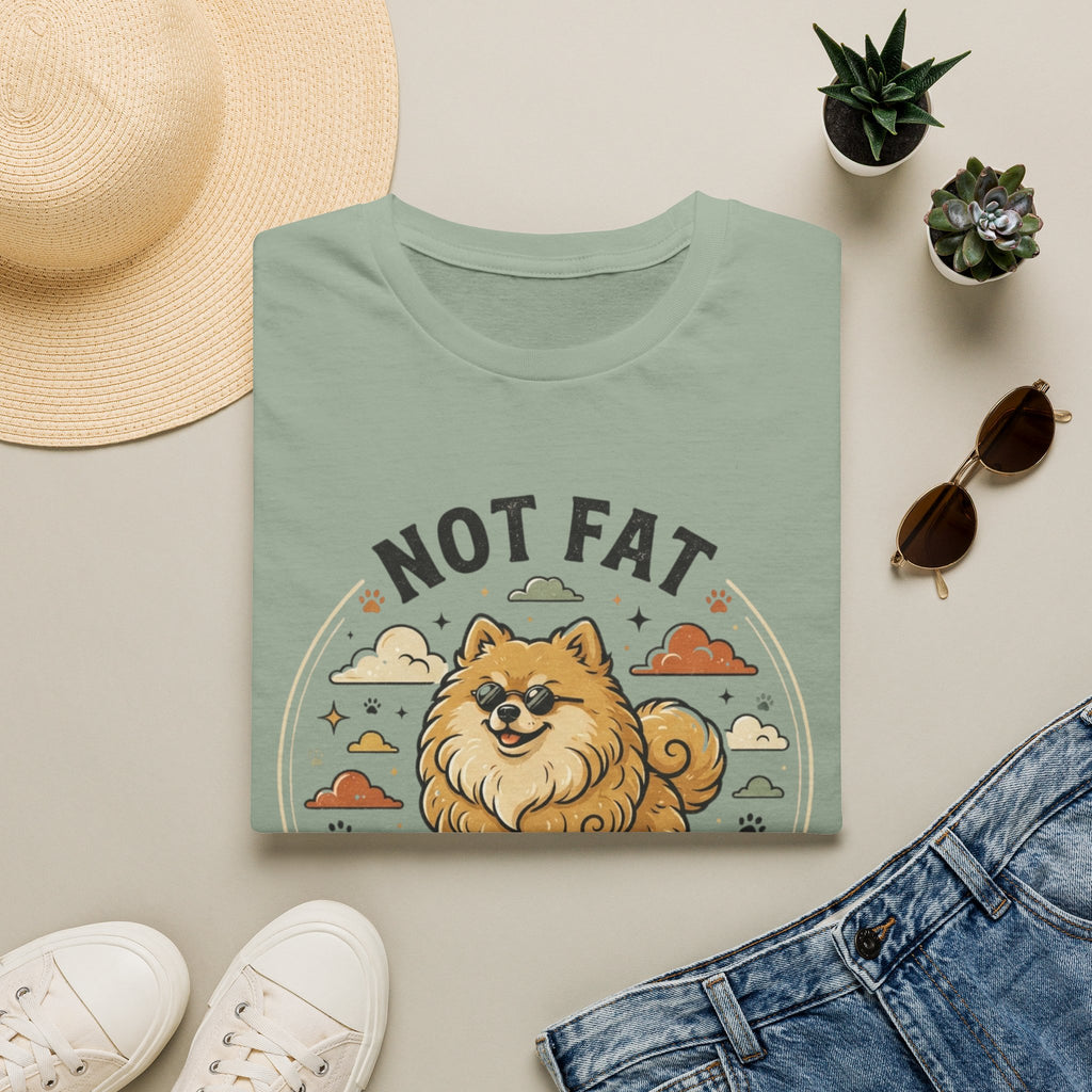 'Not Fat Just Fluffy' Graphic T-Shirt
