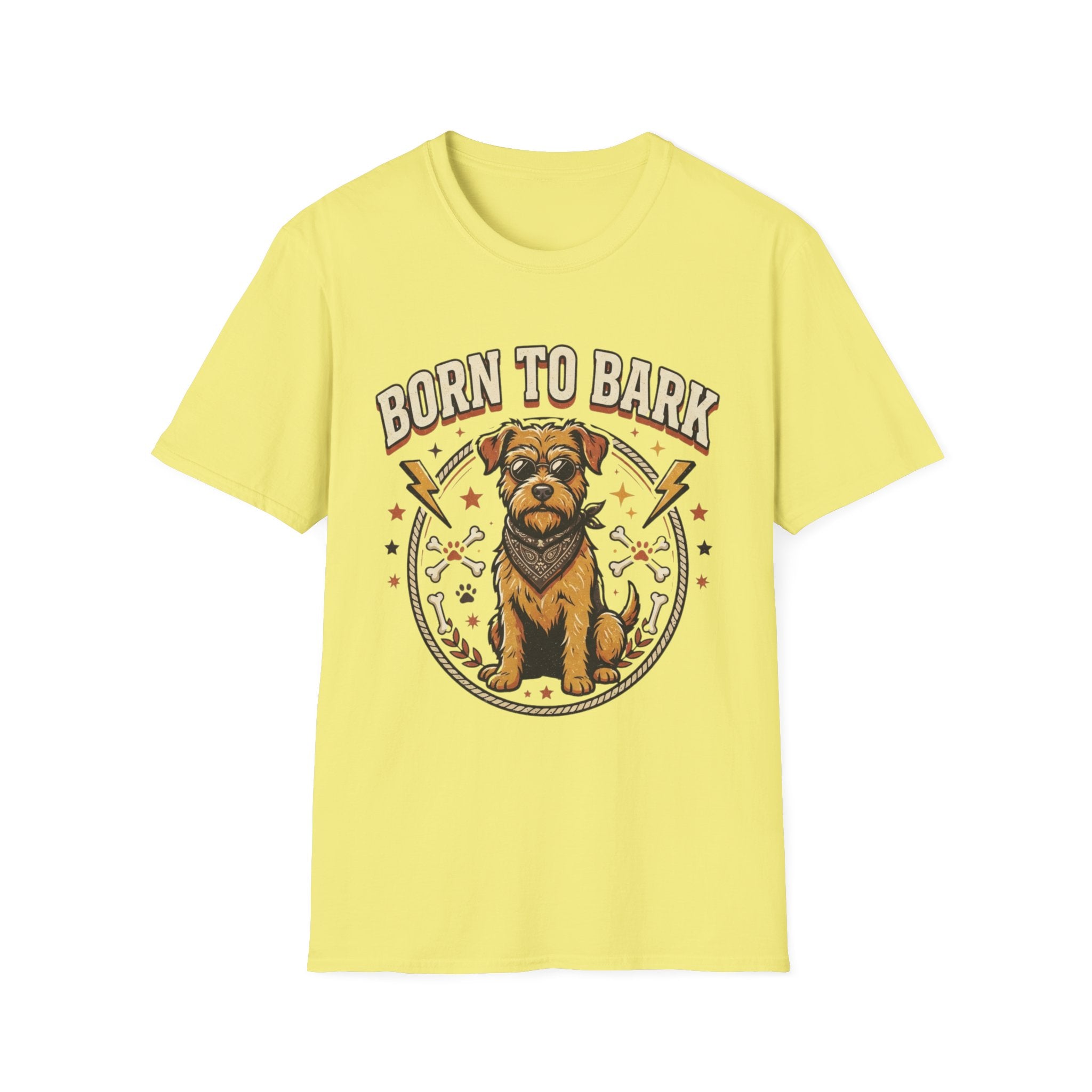 'Born To Bark' Graphic T-Shirt
