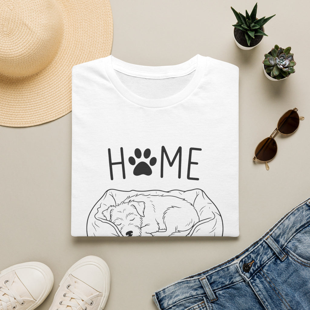 'Home Is Where The Dog Is' Graphic T-Shirt