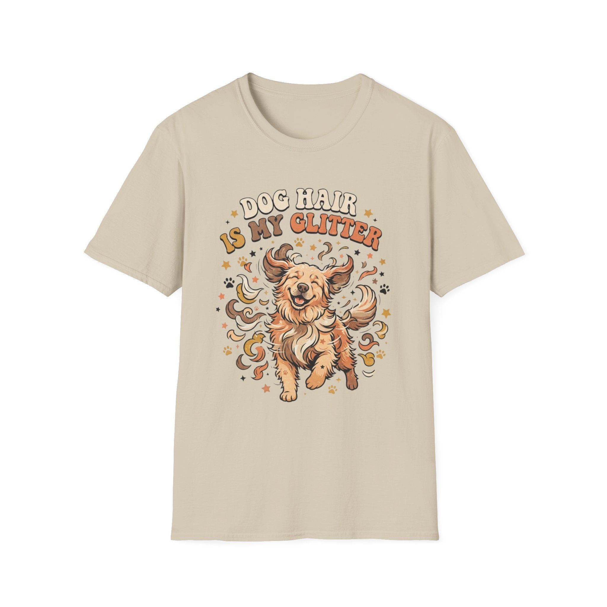 'Dog Hair Is My Glitter' Graphic T-shirts