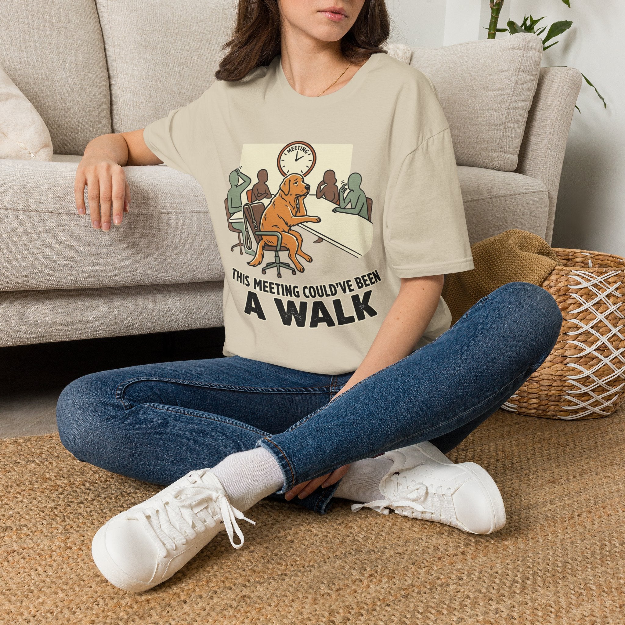 'This Meeting Could've Been A Walk' Graphic T-Shirt