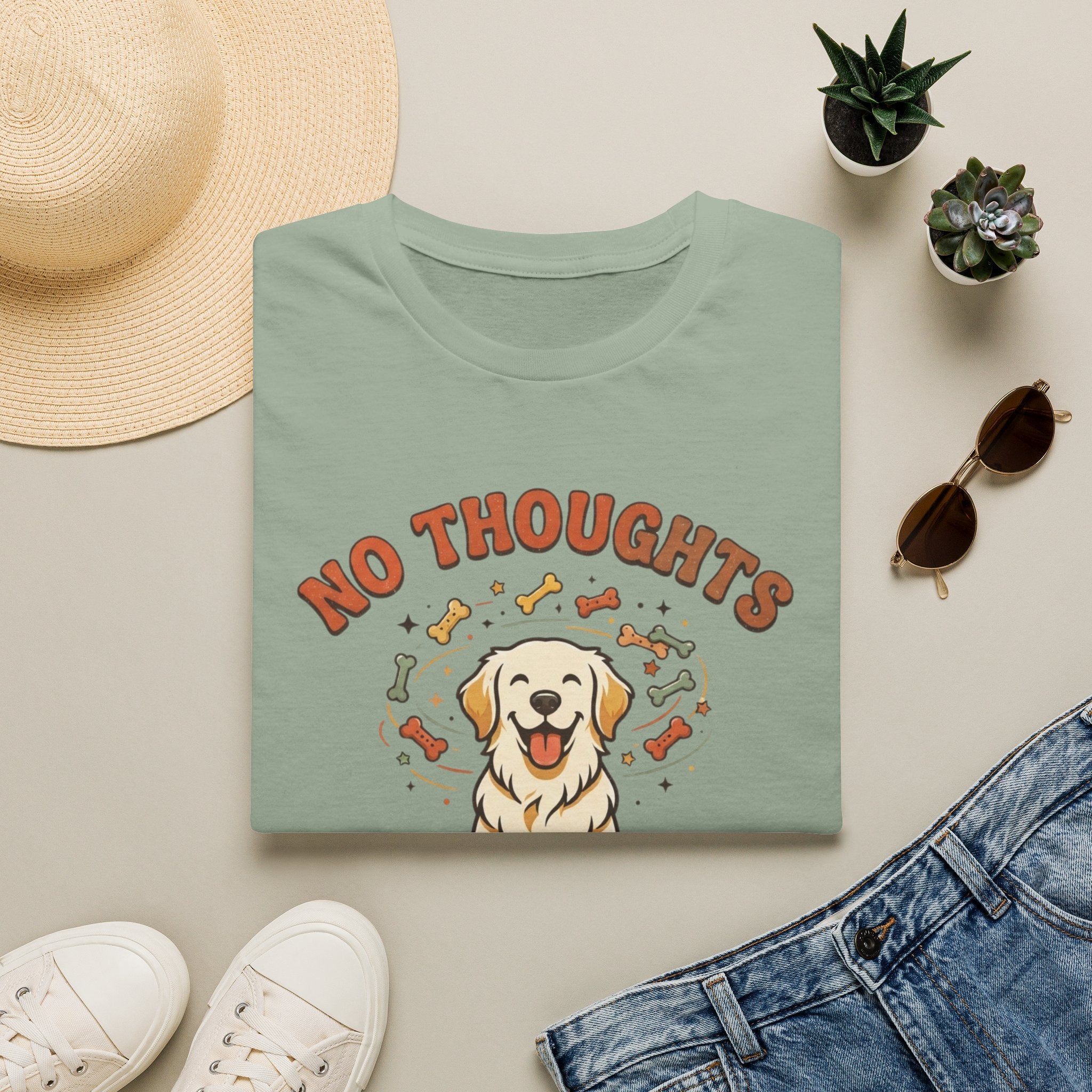 'No Thought Just Treat' Graphic T-Shirt
