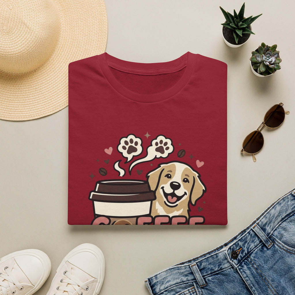 'Coffee Dogs Repeat' Graphic T-Shirt