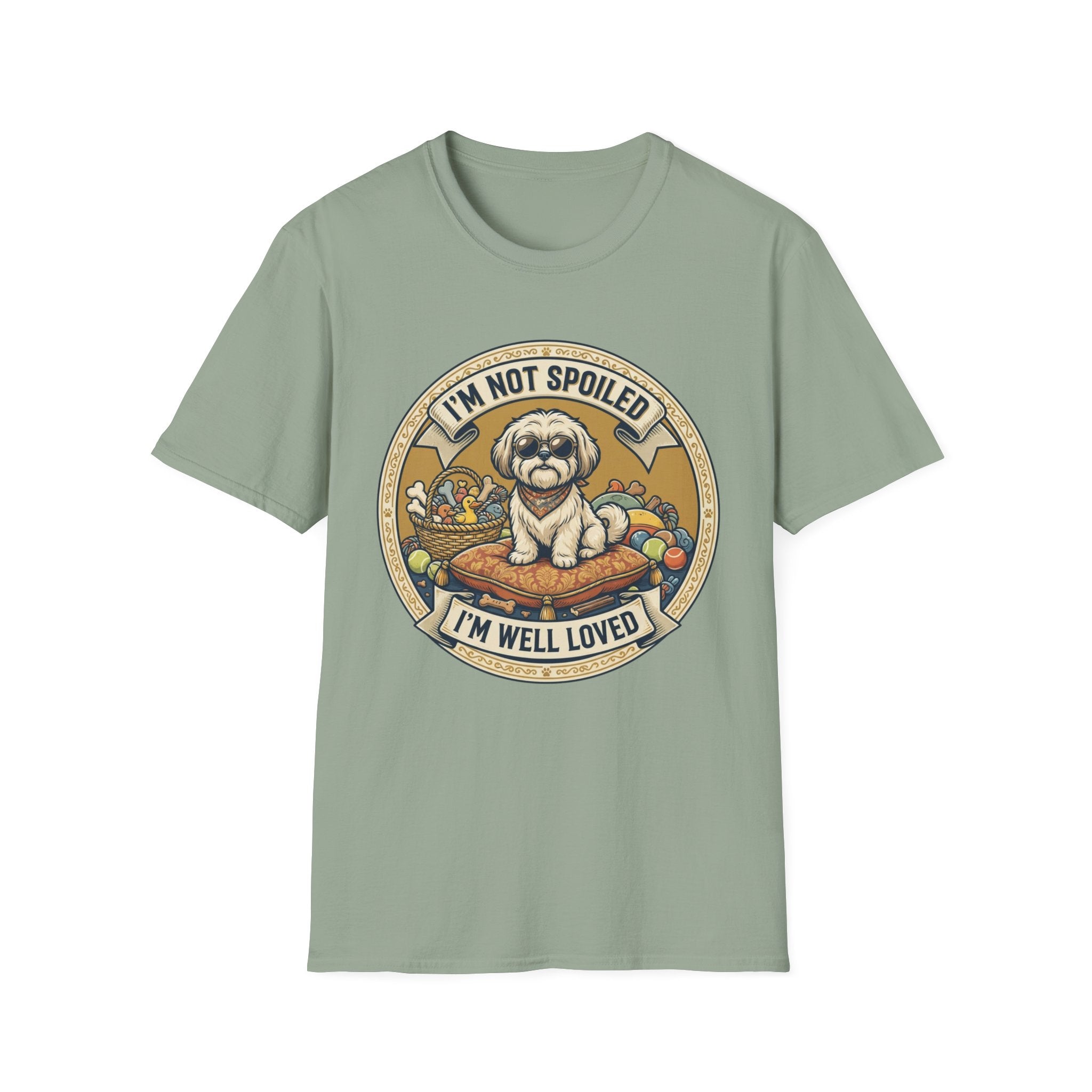 'I'M Not Spoiled I'M Well Loved' Graphic T-Shirt