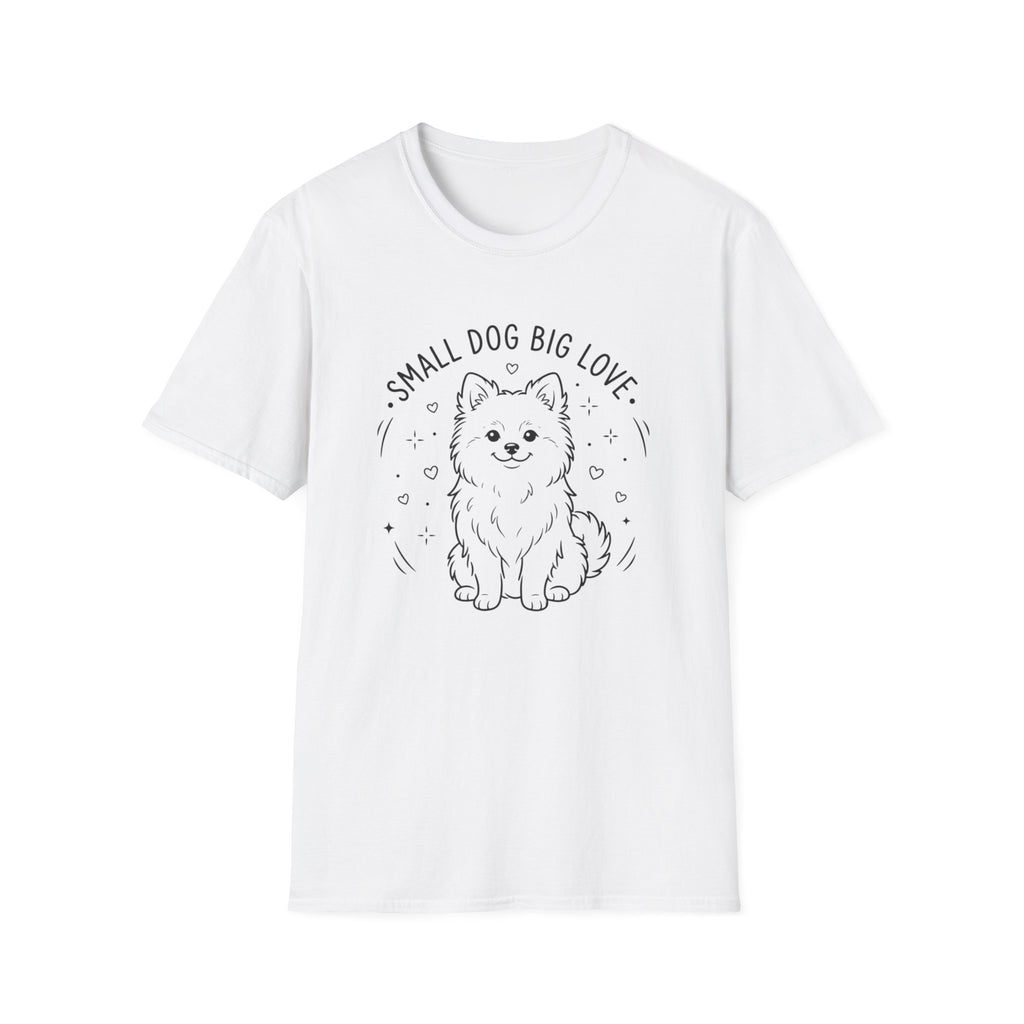 'Small Dog Big Love' Graphic T-Shirt