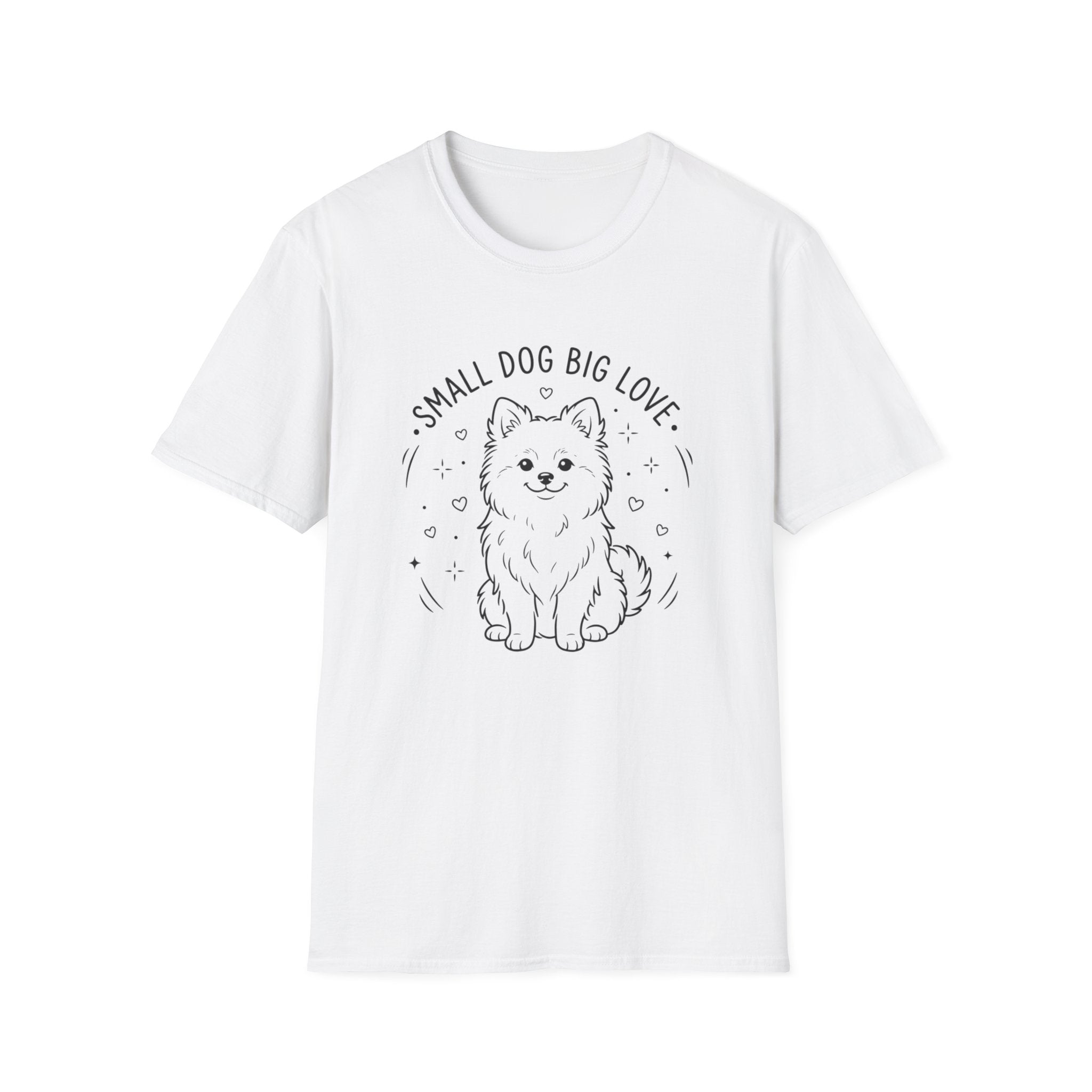 'Small Dog Big Love' Graphic T-Shirt