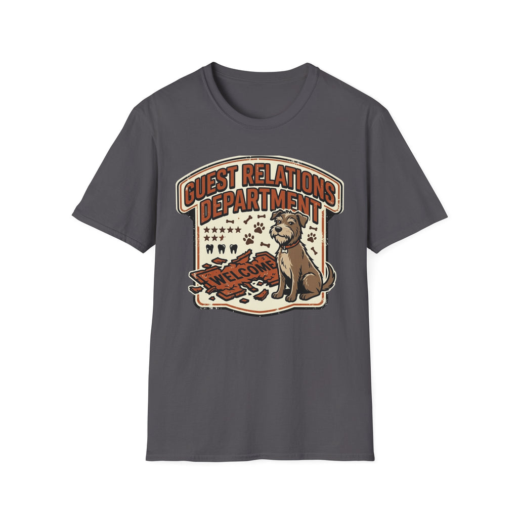 'Guest Relations Department' Graphic T-Shirt