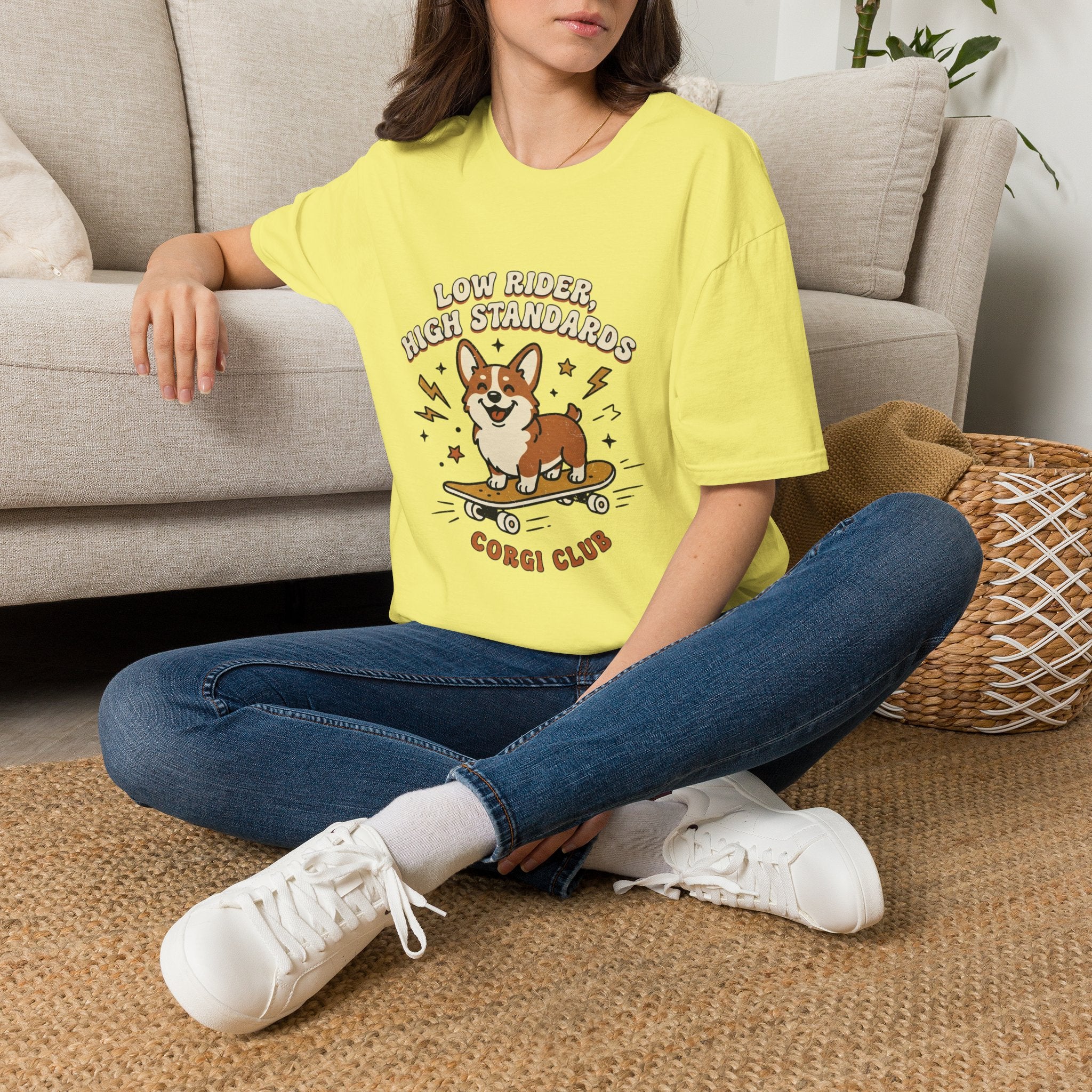 'Low Rider, High Standards' Graphic T-Shirt