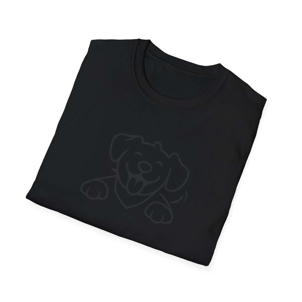 Happy Cartoon Dog T-Shirt